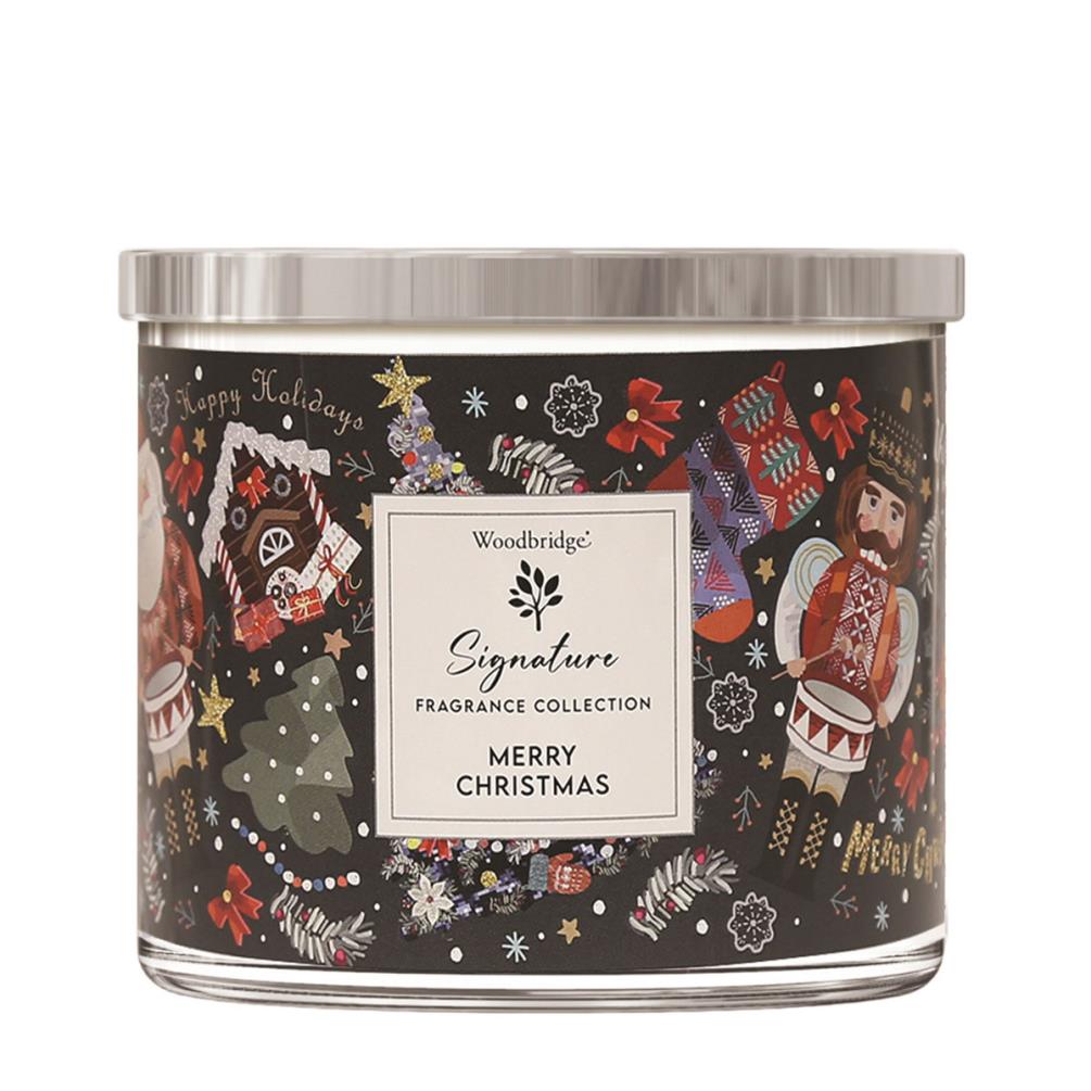 Woodbridge Merry Christmas Tumbler Jar Candle £13.49